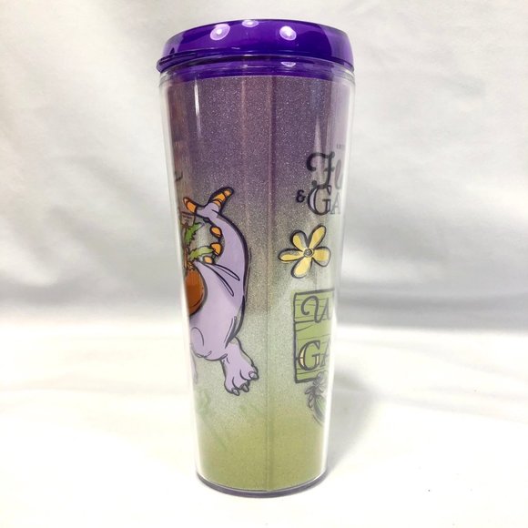 2022 Disney Parks Epcot Flower & Garden Festival Figment Tumbler Cup 22oz - NEW - Picture 2 of 3